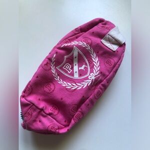 NWT VINTAGE VICTORIA'S SECRET PINK MAKEUP BAG COSMETIC BAG PENCIL BAG TRAVEL